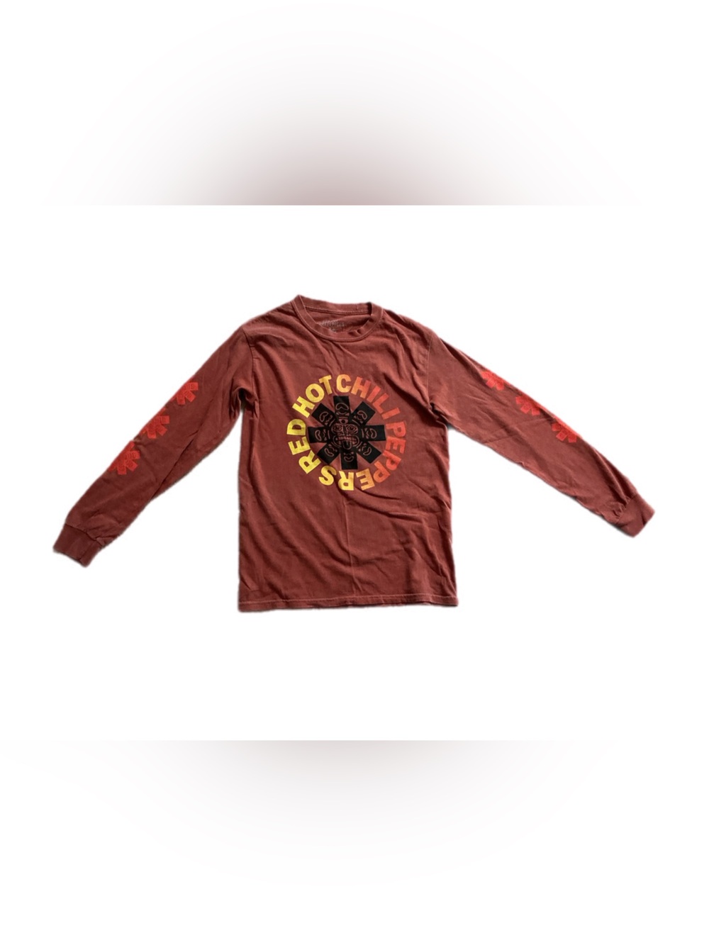 Red Hot Chili Peppers rust  Graphic Long Sleeve Tee - Picture 2 of 9